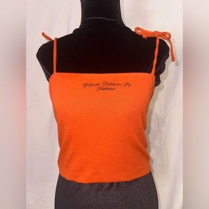“Return To Heaven” Crop Top Brand New With Tag